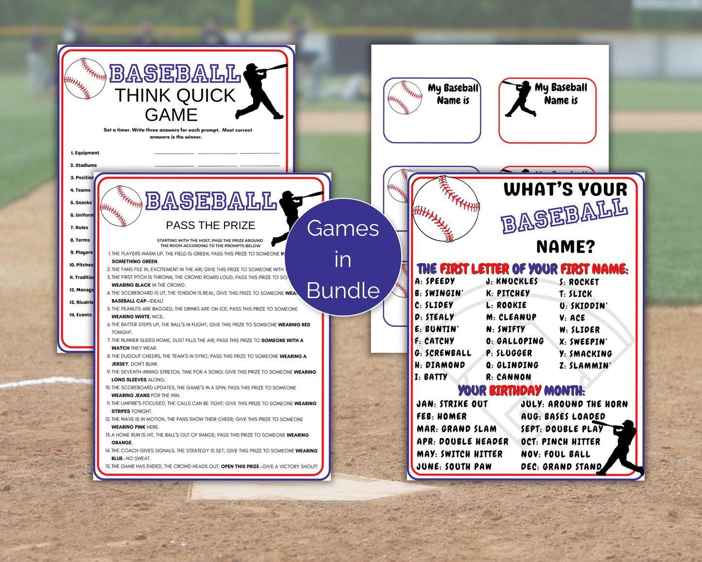 Baseball Game Bundle