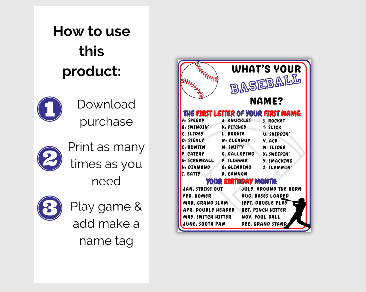 Baseball Game Bundle