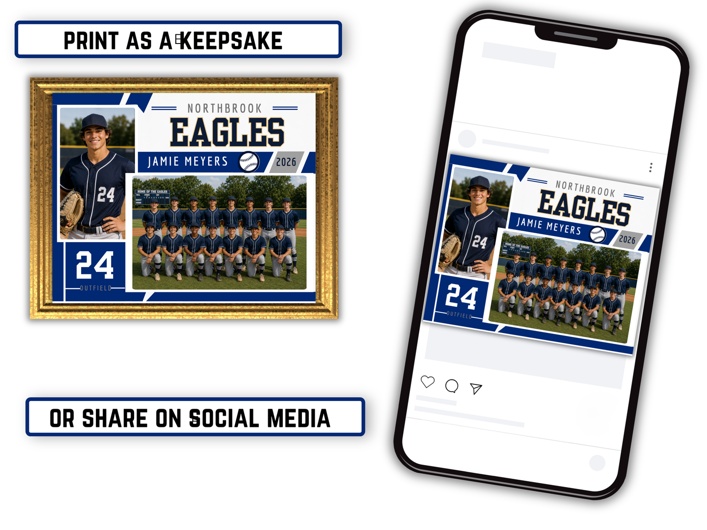 Editable Baseball Memory Mate Template