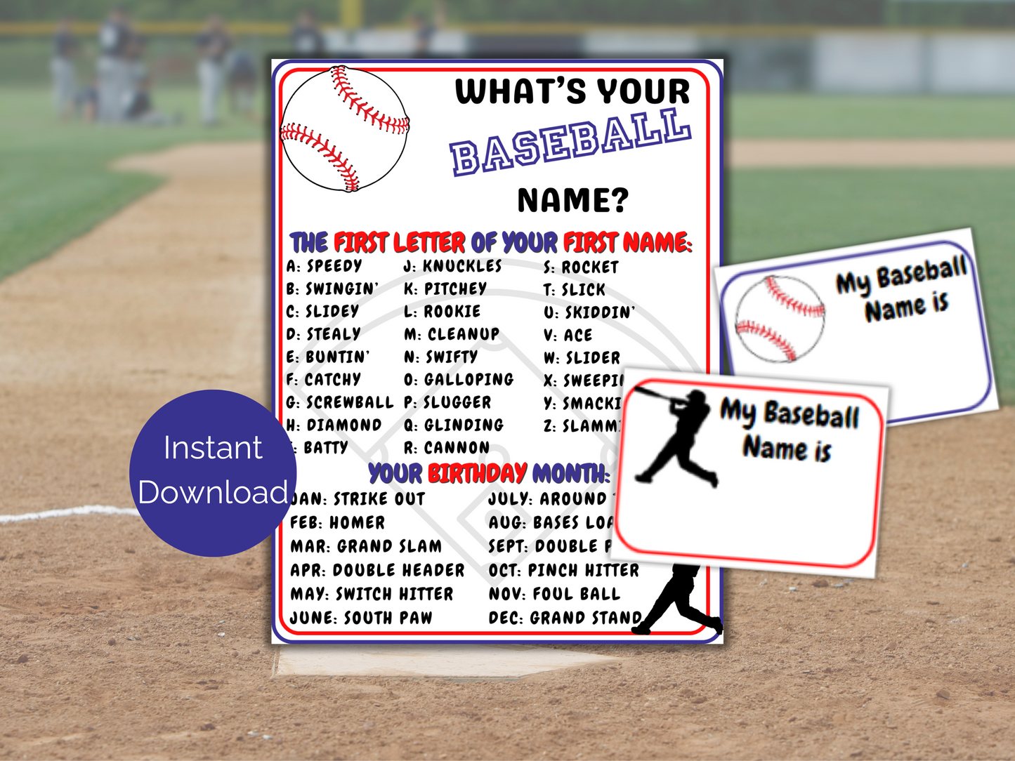 What's Your Baseball Name