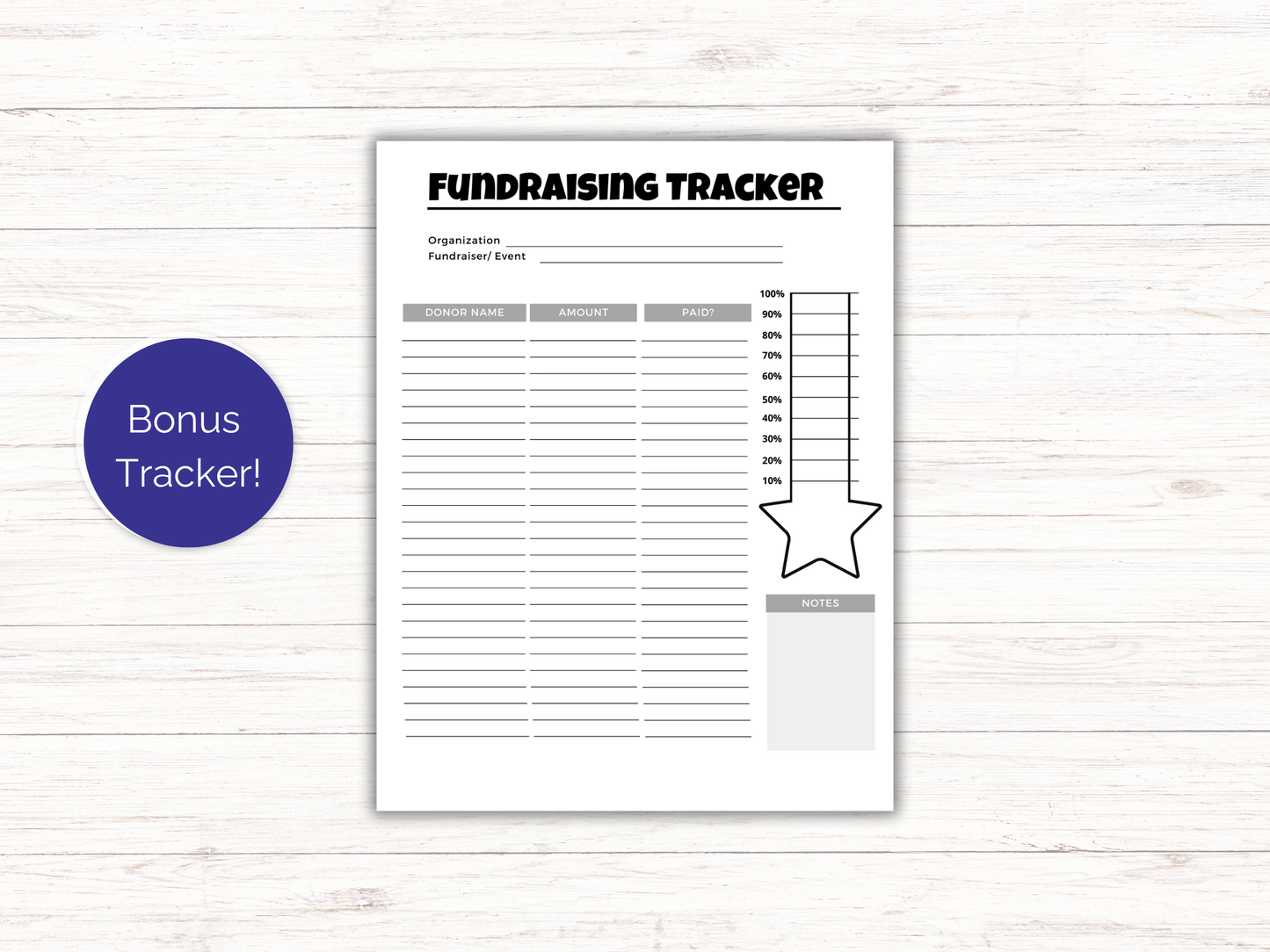 Fill My Baseball Player Fundraiser Template