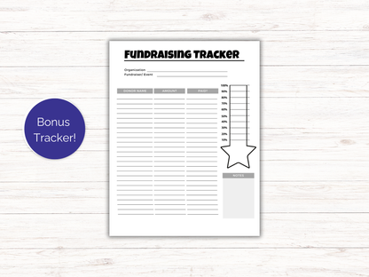 Fill My Baseball Player Fundraiser Template