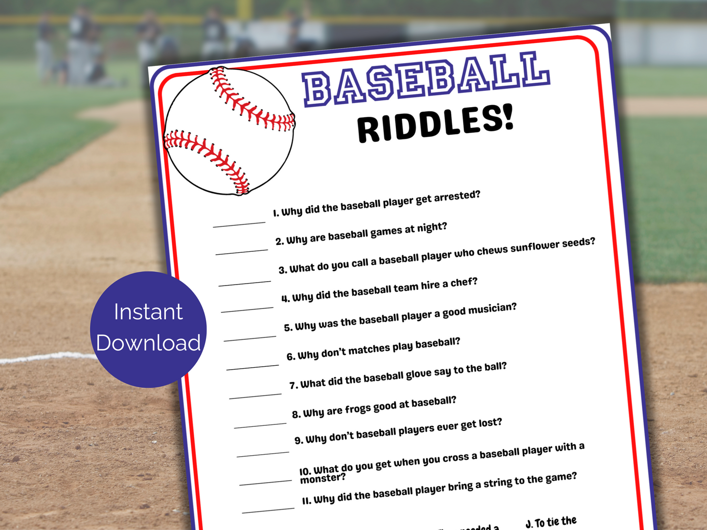Baseball Riddles
