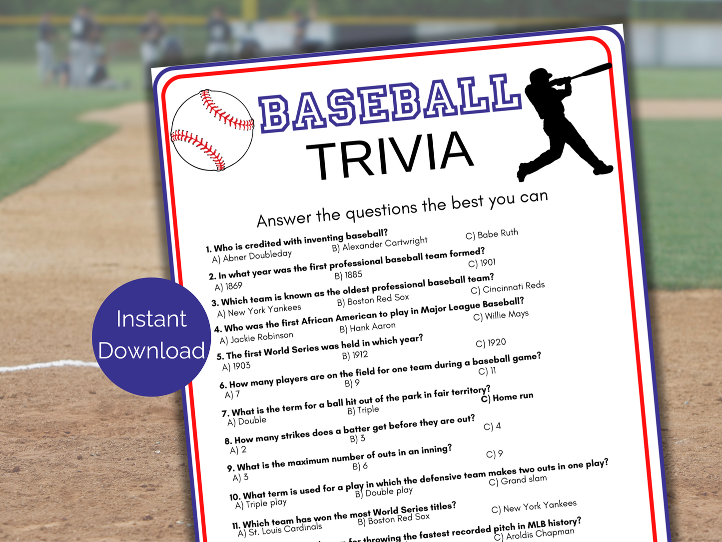 Baseball Trivia