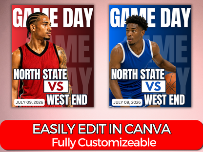 Basketball Social Media Templates Bundle