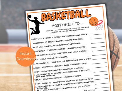 Basketball Most Likely To