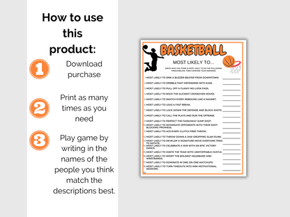 Basketball Most Likely To