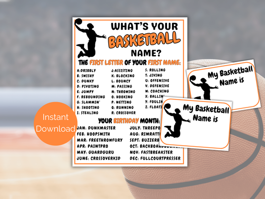 What's Your Basketball Name