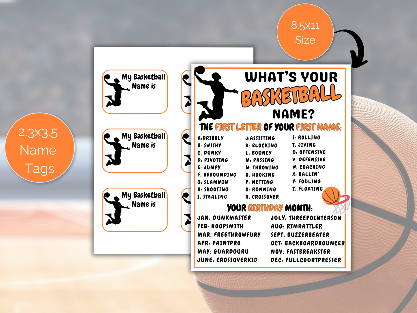 What's Your Basketball Name