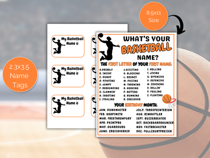 What's Your Basketball Name