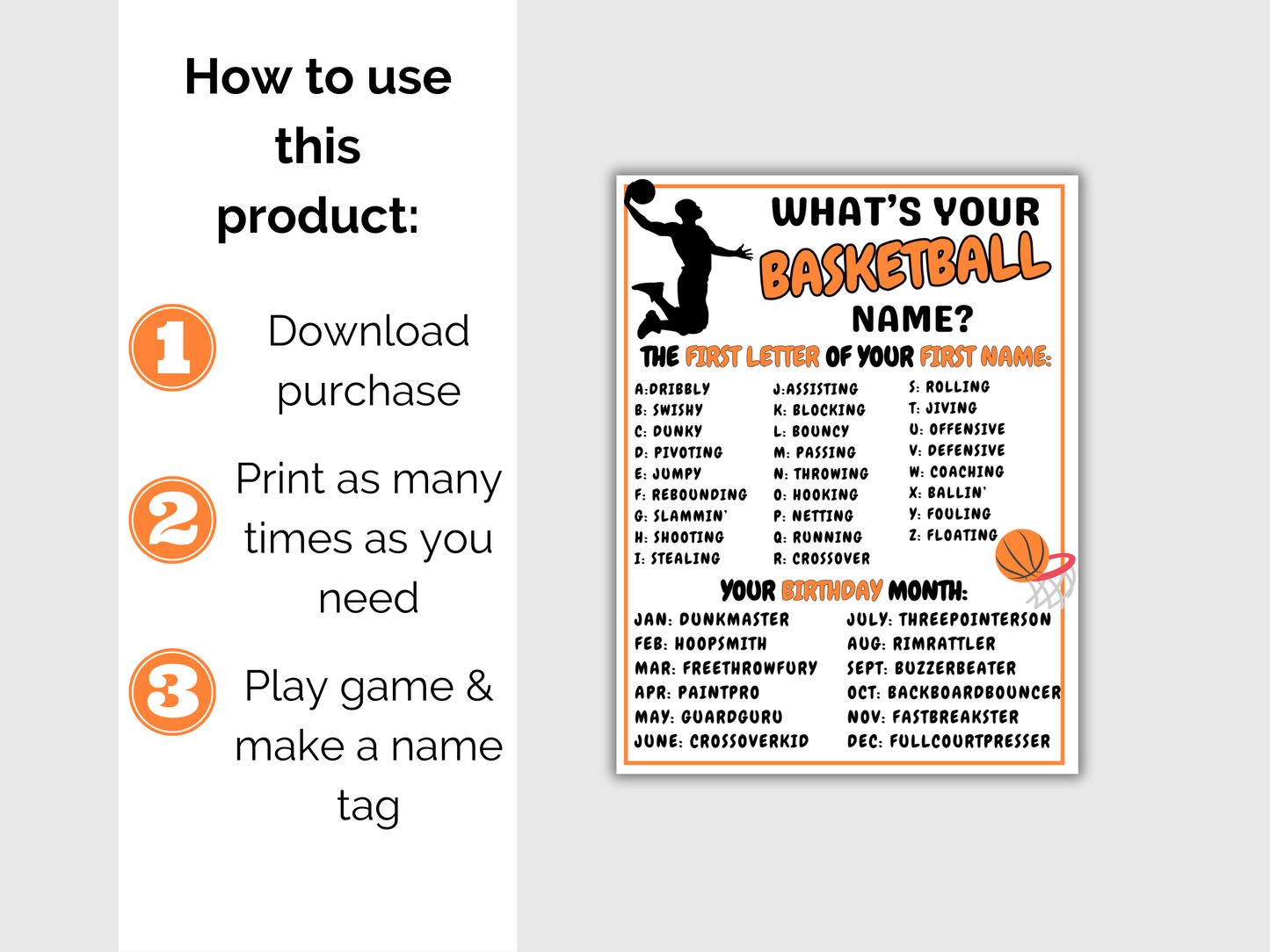 What's Your Basketball Name