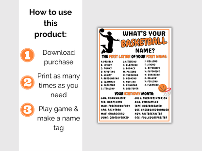 What's Your Basketball Name
