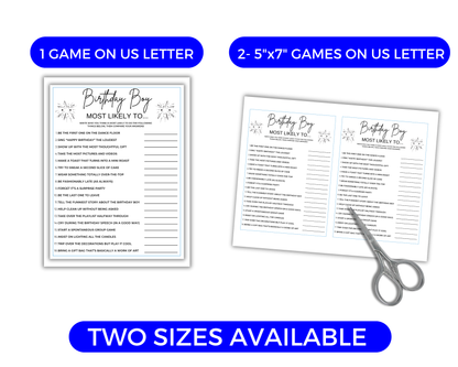 Birthday Games For Him Bundle