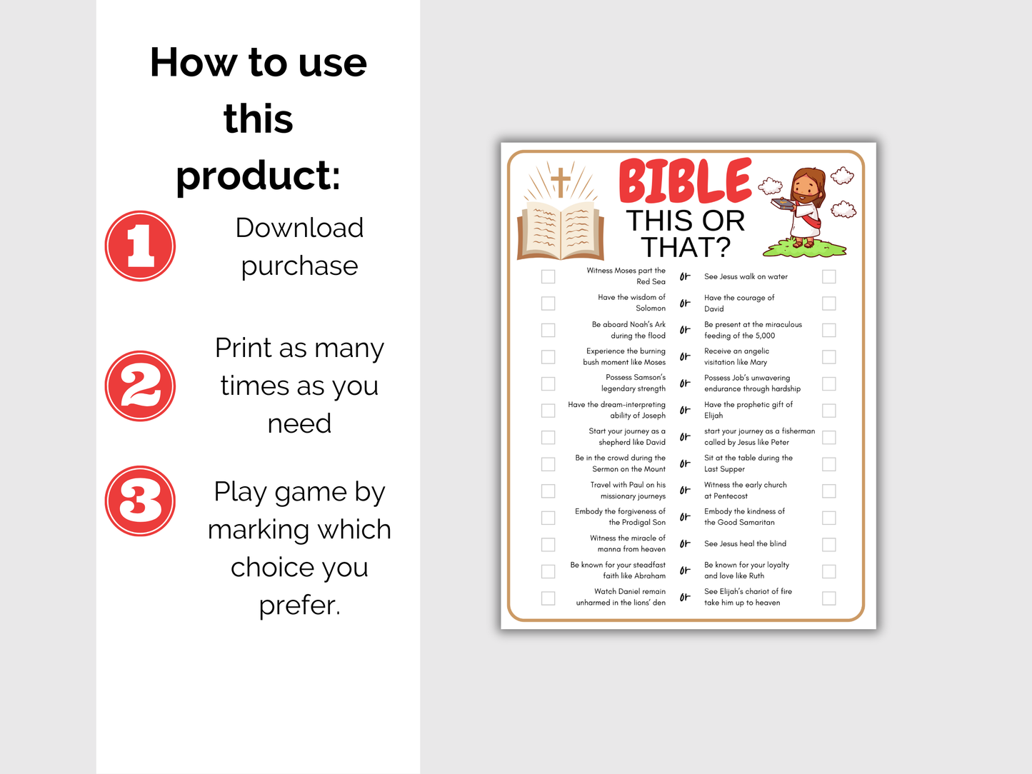 Bible This or That Game