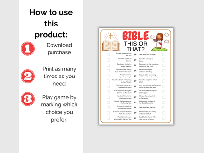 Bible This or That Game