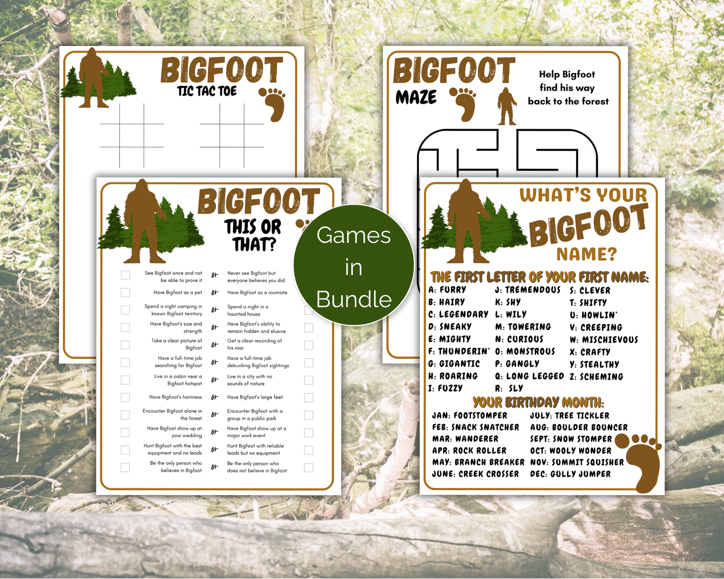 Bigfoot Games Bundle