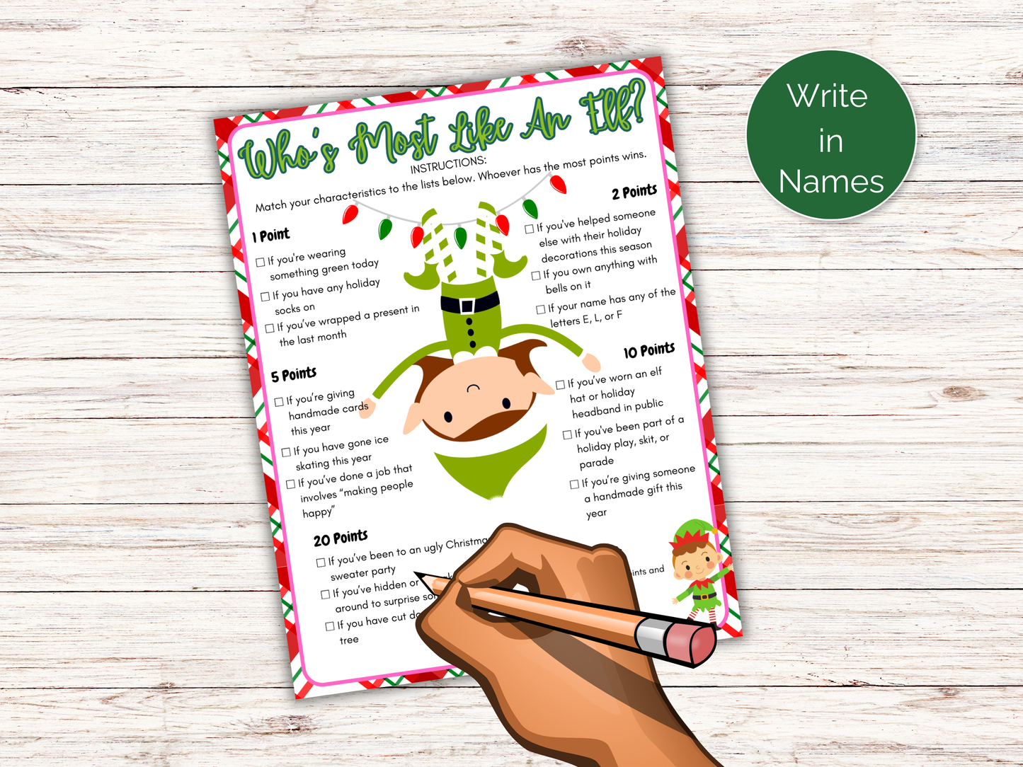 Who's Most Like An ELf