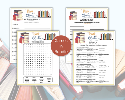Book Club Game Bundle