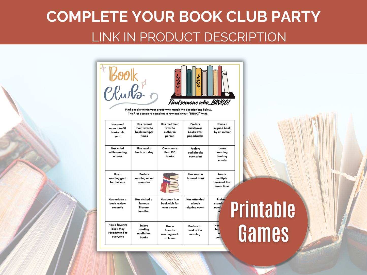 Book Club Pass The Prize