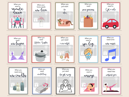 Bridal Shower Gift Card Book Editable or Printable