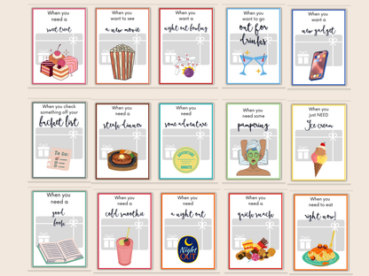 Bridal Shower Gift Card Book Editable or Printable