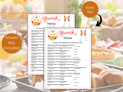 Brunch Trivia Game