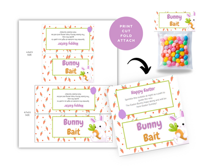 Bunny Bait Printable Treat Bag Topper