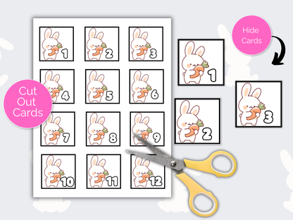 Easter Bunny Scavenger Hunt for kids