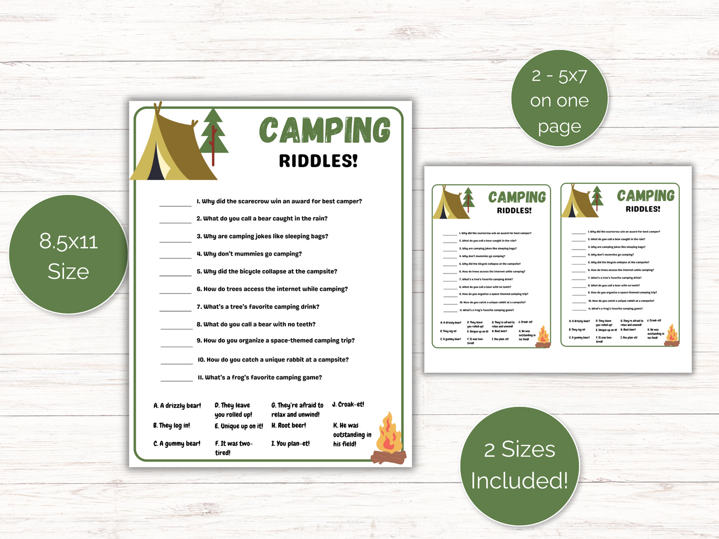 Camping Jokes