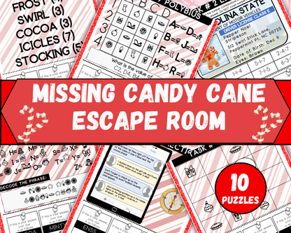 Candy Cane Escape Room