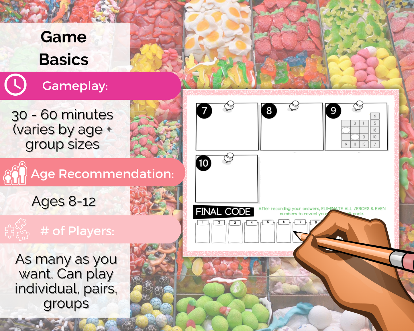 Candy Factory Escape Room Game