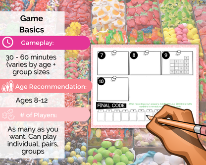 Candy Factory Escape Room Game