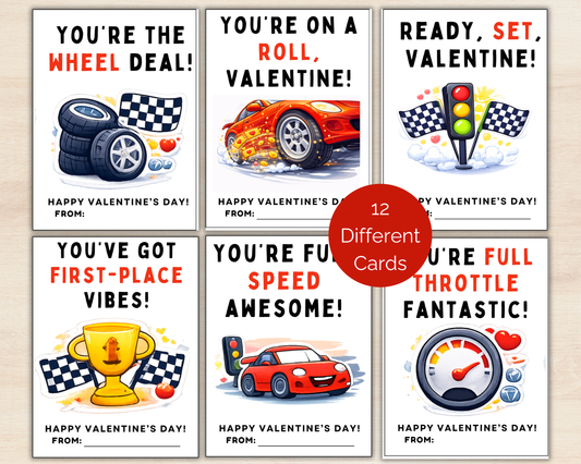 Car Valentine Cards