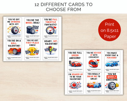 Car Valentine Cards