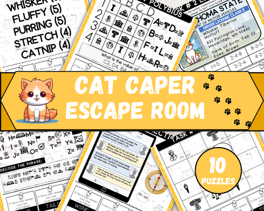 Cat Escape Room for Kids