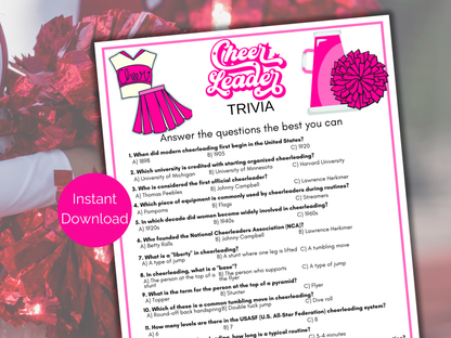 Cheerleading Trivia