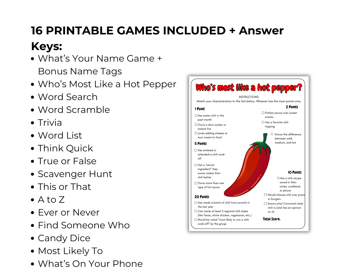 Chili Game Bundle