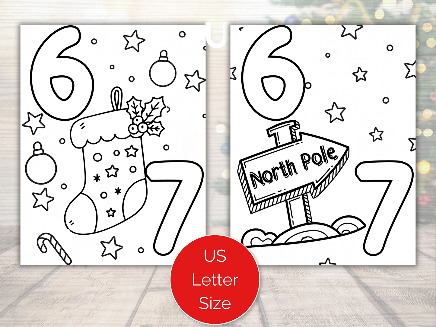 67 Christmas Coloring Pages