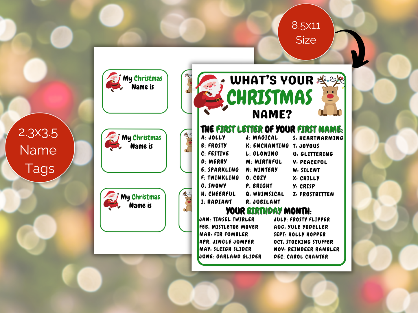 What's Your Christmas Name