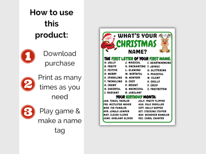 What's Your Christmas Name