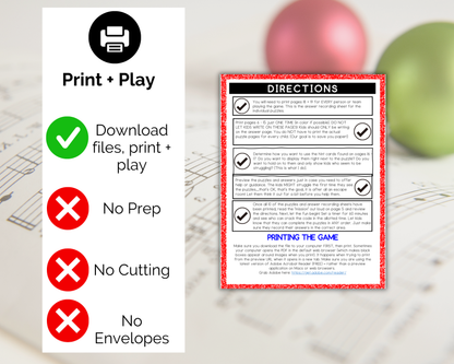 Christmas Carol Escape Room