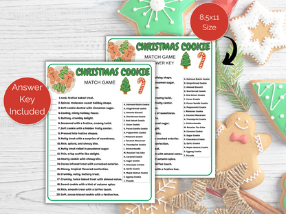 Christmas Cookie Match Game