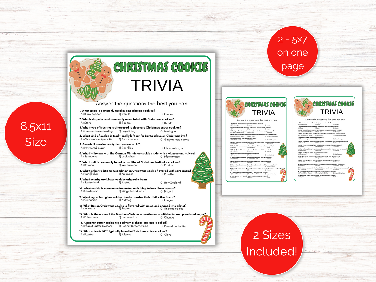 Christmas Cookie Trivia