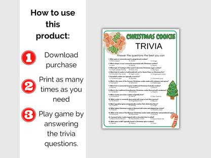 Christmas Cookie Trivia