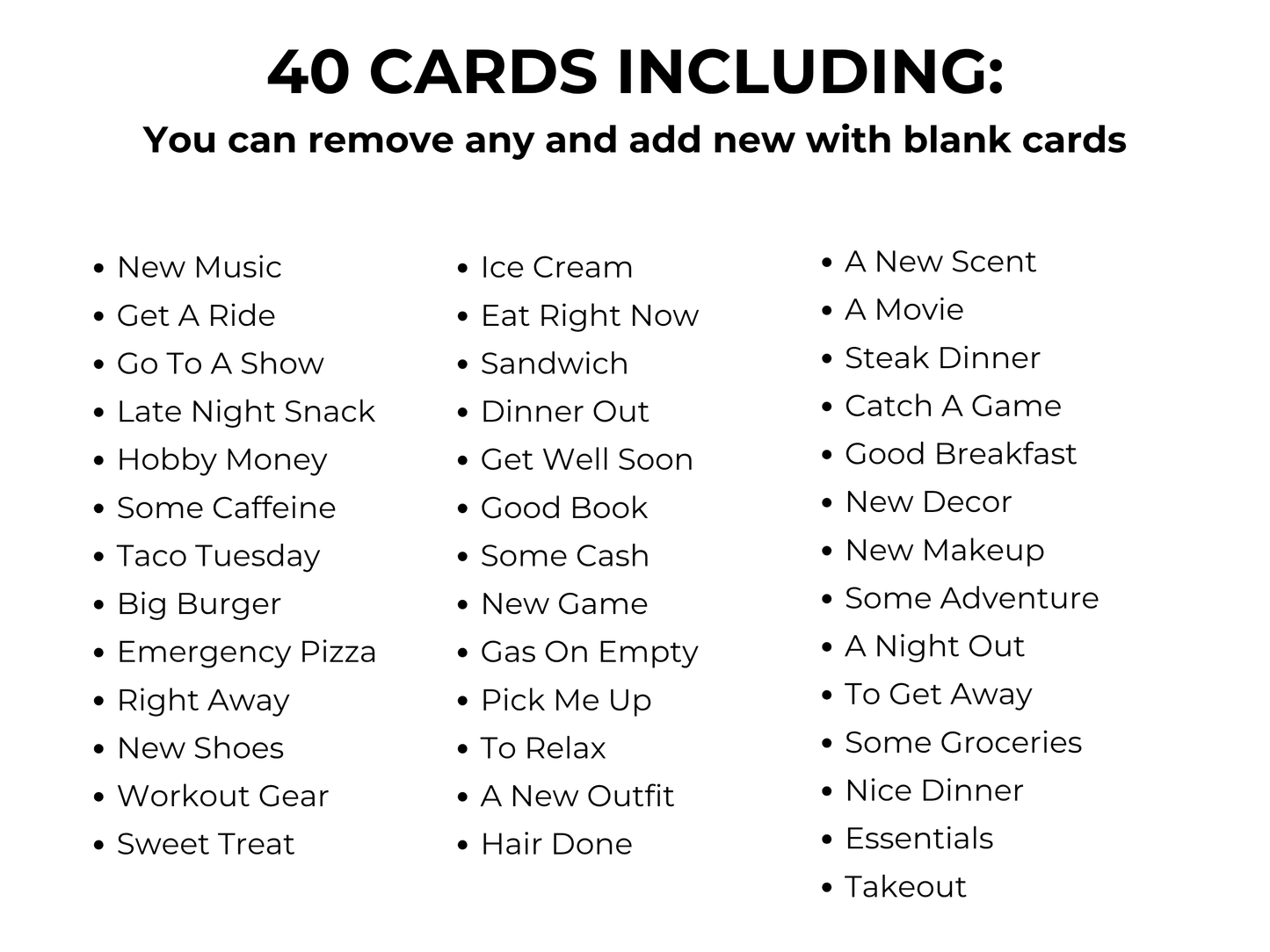 Christmas Gift Card Book (Editable)