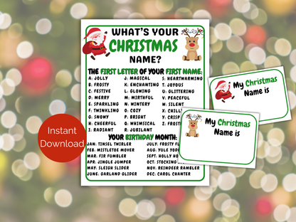 What's Your Christmas Name