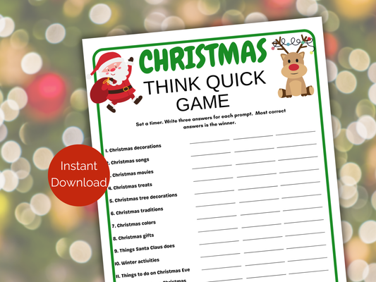 Christmas Think Quick