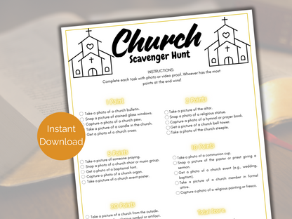 Church Scavenger Hunt