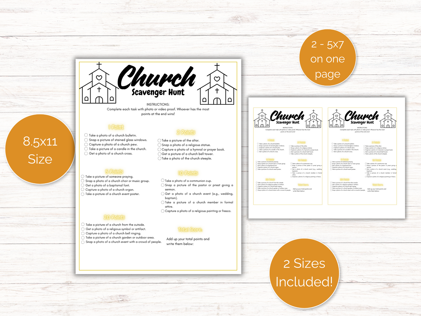 Church Scavenger Hunt