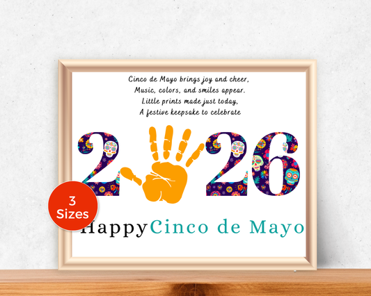 Cinco De Mayo 2026 Handprint Art